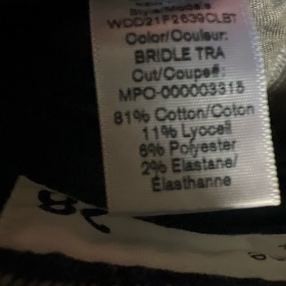 Rag And bone Dark Blue Denim Jeans - Picture 6 of 6